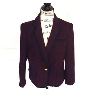 Ann Taylor single button blazer